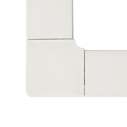 PVC Eckverbinder (ohne Dichtbürste)