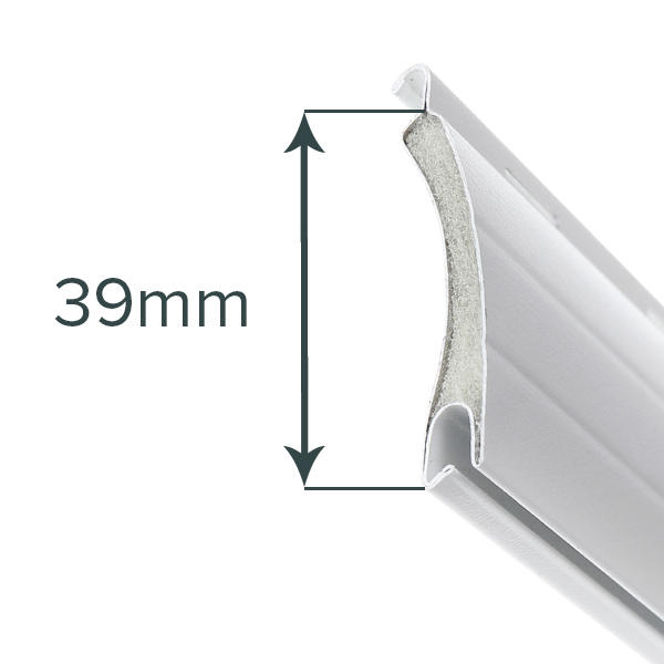 Aluminium-Profil Mini PA39 (ausgeschäumt / wärmedämmend)