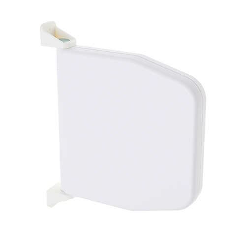 Gurt-/Schnurwickler in weiss (Gurt grau)