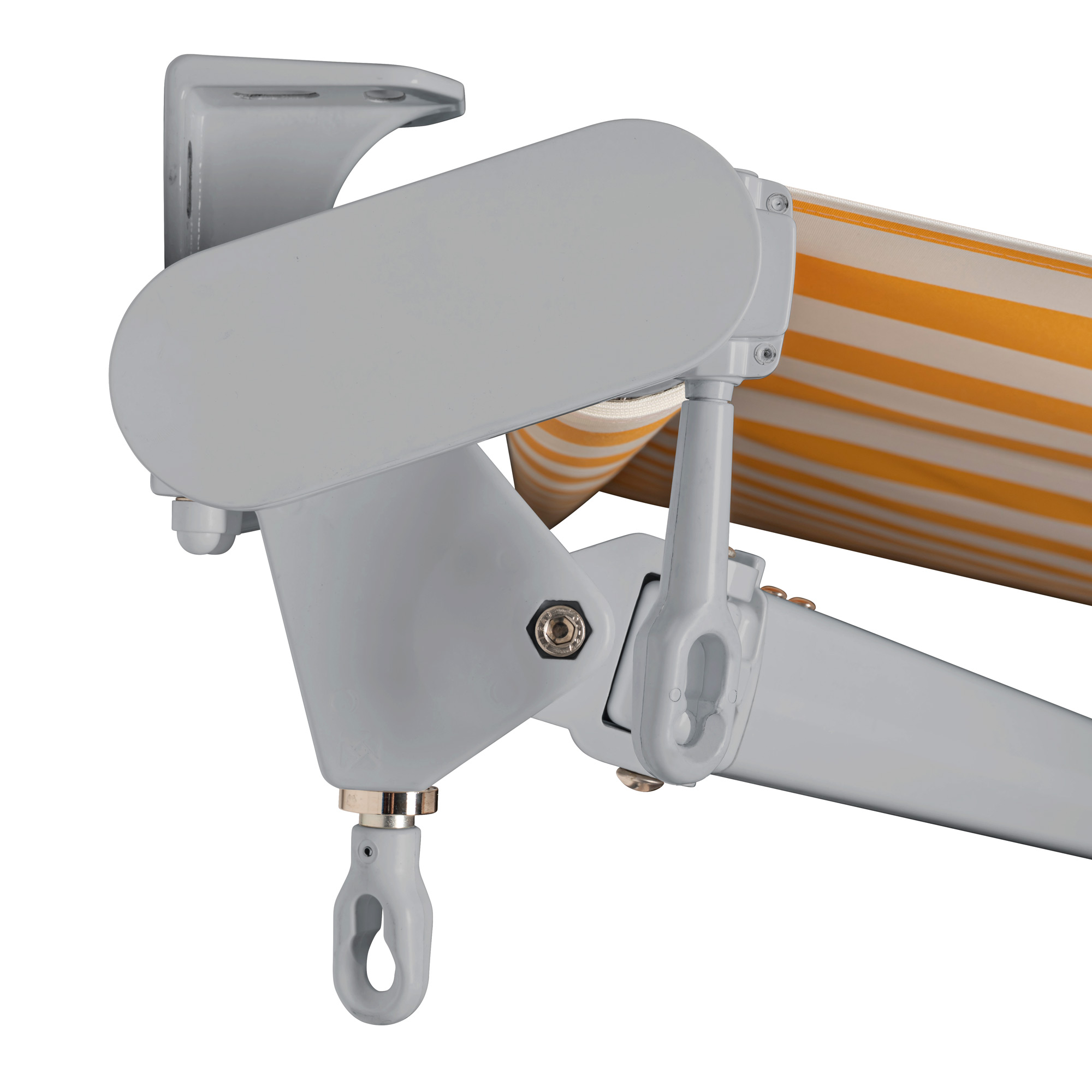 Gestell silber / Endkappen silber