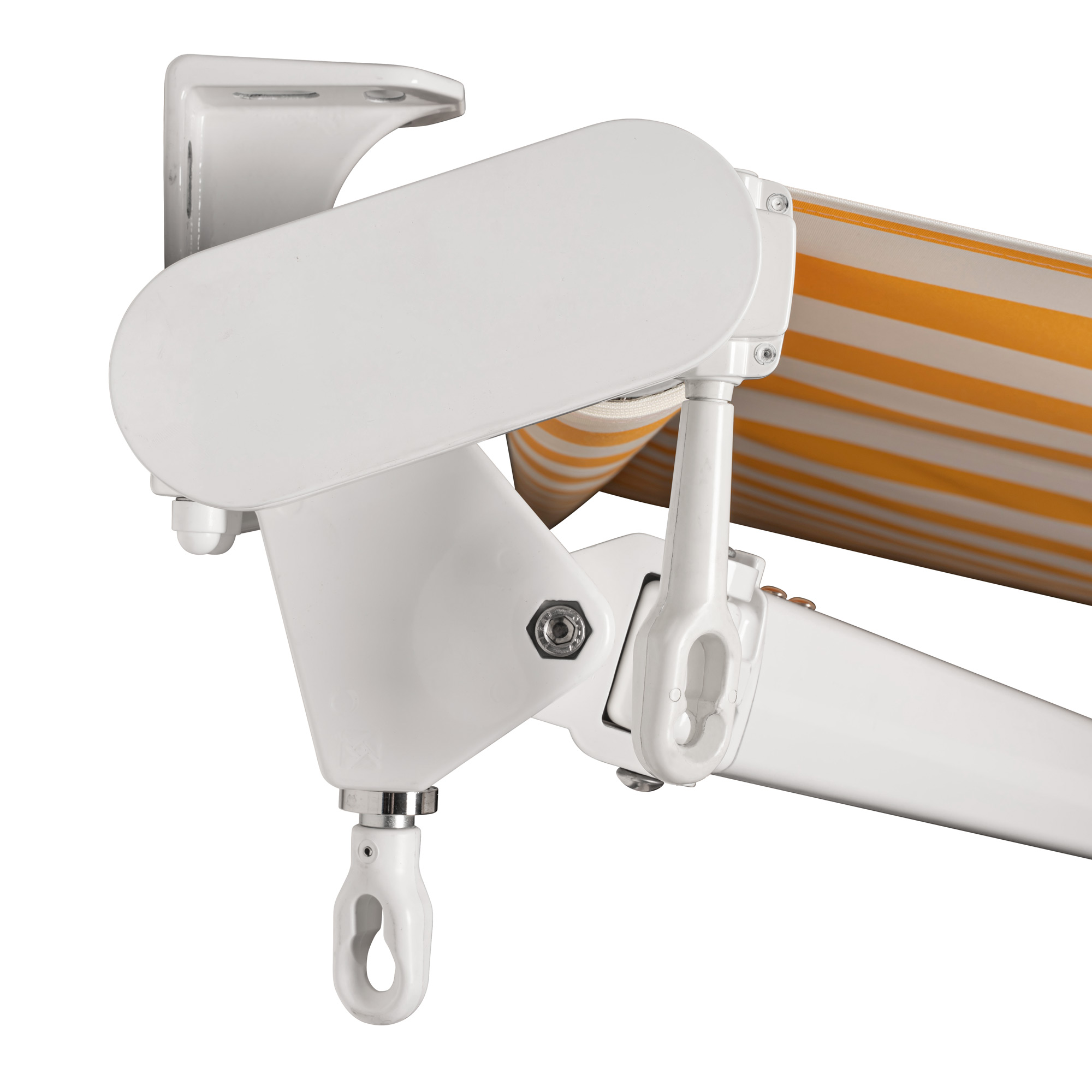 Gestell weiß / Endkappen weiß