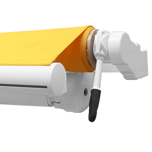 Gestell weiß / Endkappen weiß