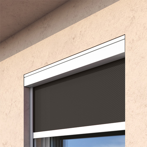 in der Fenster-/Türlaibung