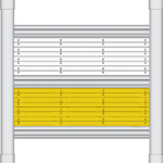 Die Ausführung des Plissees DF30