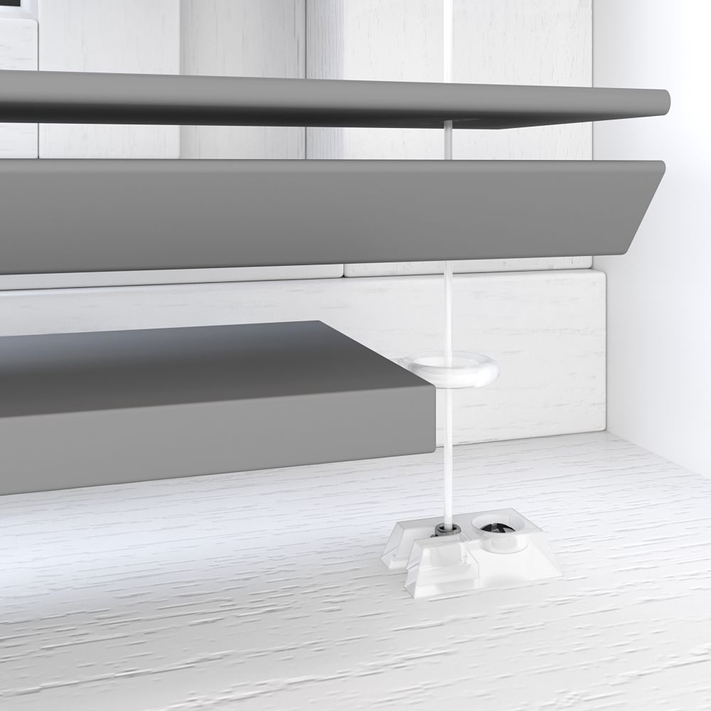 seitliche Führung - Fixierung nach unten (TN)