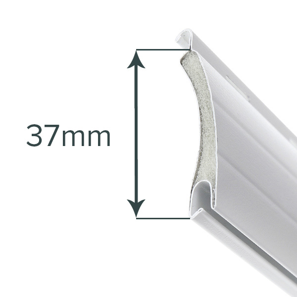 Aluminium-Profil Mini PA37 (ausgeschäumt / wärmedämmend)