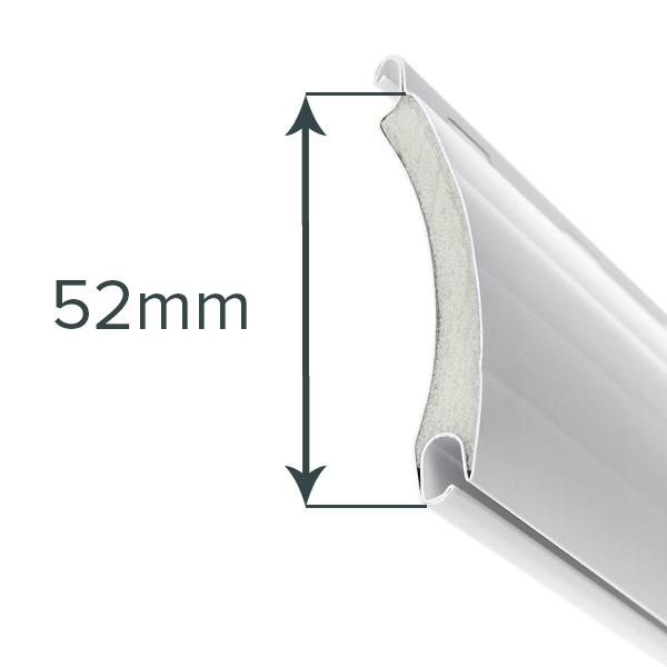 Aluminium-Profil Maxi PA52 (ausgeschäumt / wärmedämmend)