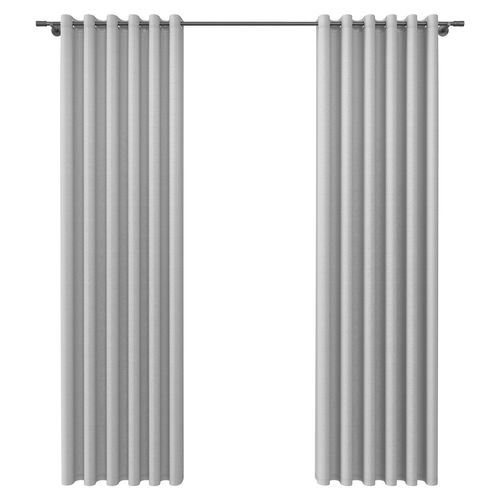 Zwei gleich große Vorhänge