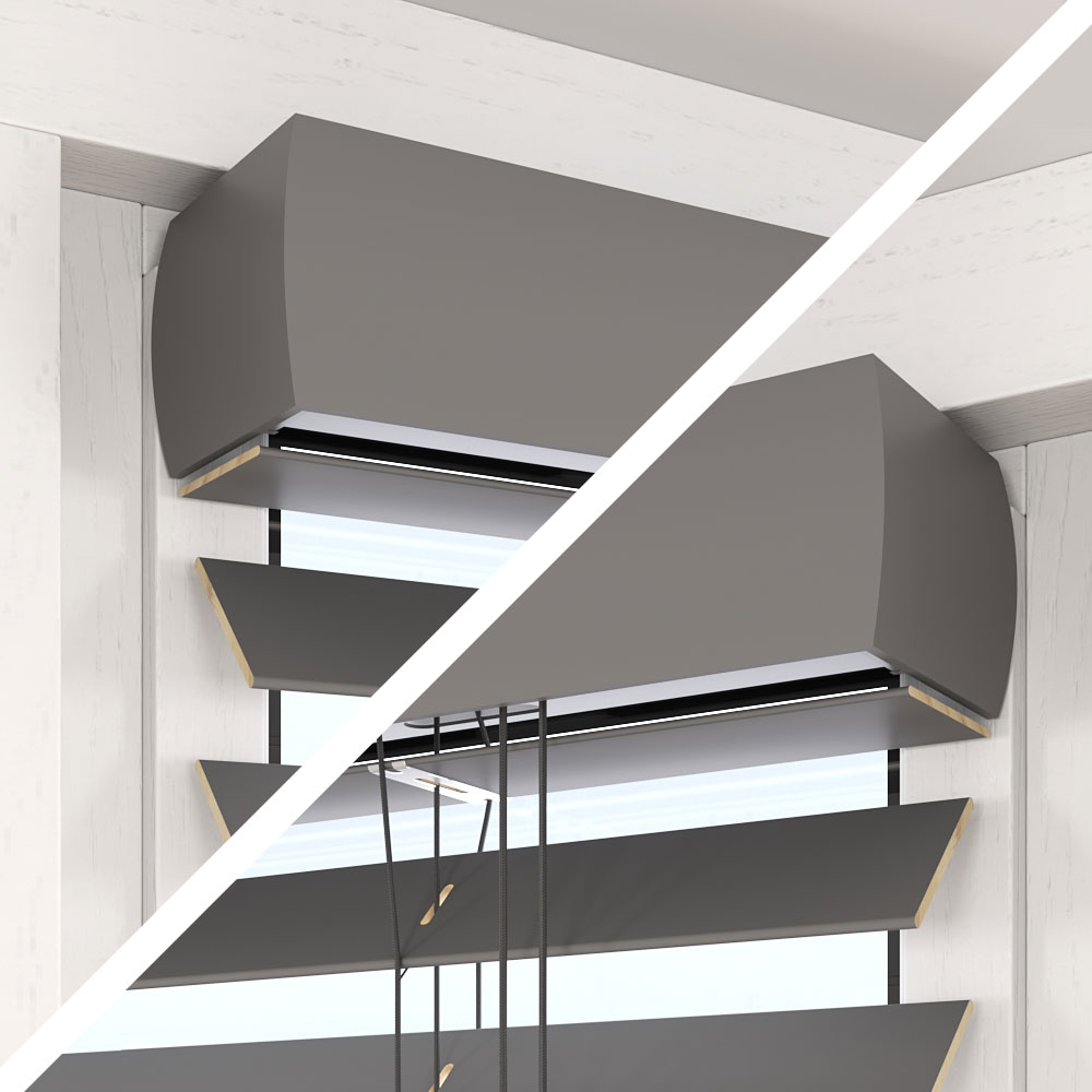 Blende 3-seitig geschlossen